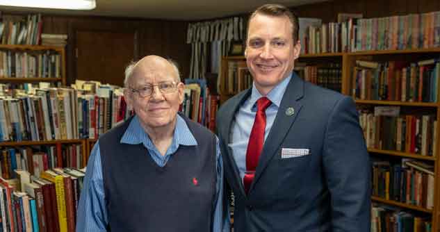 Warren Wiersbe and Cedarville University President Dr. Thomas White