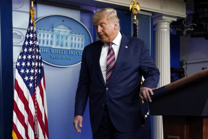 When will we hear from Donald Trump again?
